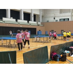 新日本スポーツ連盟　茨城県卓球協議会　5/26 ダブルス団体戦2